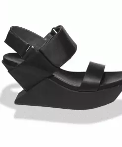 ANREALAGE X UN WOMEN Dimension Delta Wedge Sandal