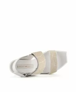 ANREALAGE X UN WOMEN Dimension Delta Wedge Sandal